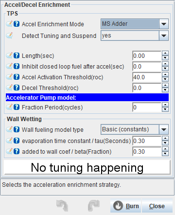 Accel/Decel Enrichment