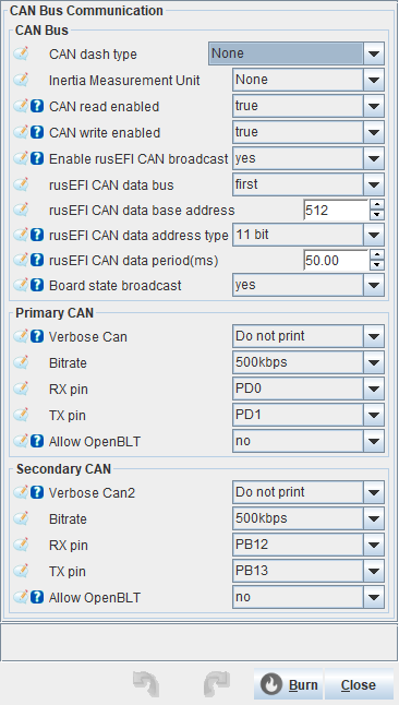 CAN Bus Communication
