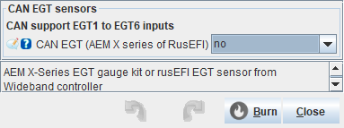 CAN EGT sensors