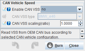 CAN Vehicle Speed