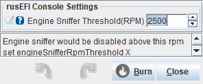rusEFI Console Settings