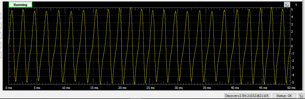Wavegen output, crank sensor signal
