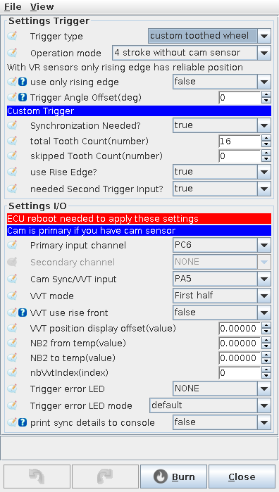 BAD SETTINGS! TOOTH COUNT SHOULD BE 8 (even though it's really 16)