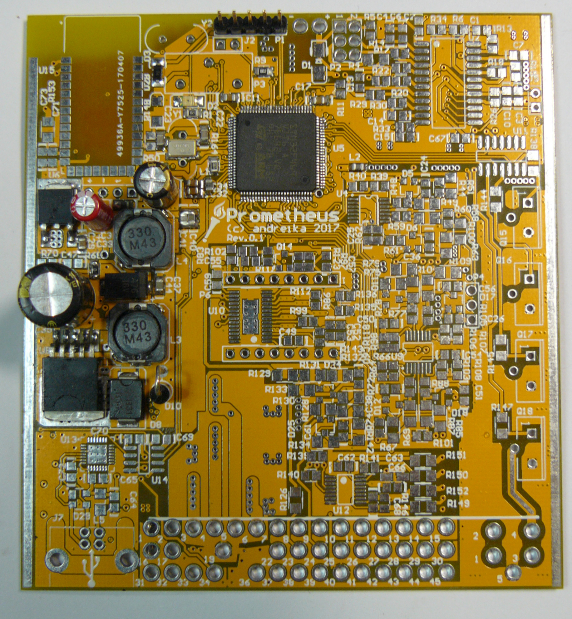 Power Supply &amp; MCU populated